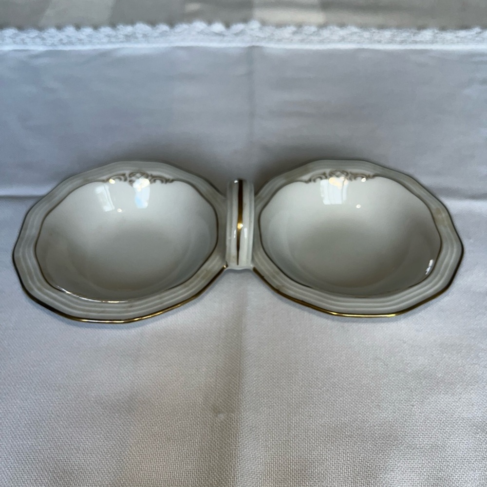 Bavaria Germany vintage Open Salt And Pepper Cellars